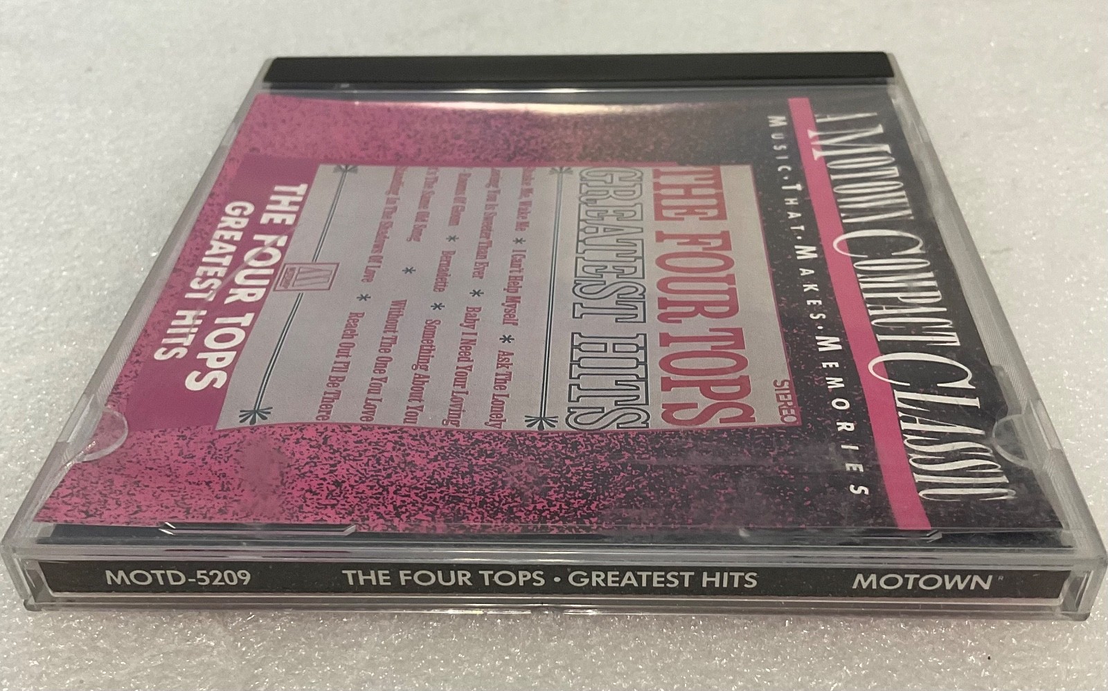 The Four Tops Greatest Hits CD Motown Compact Classic MOTD-5209 - Image 5