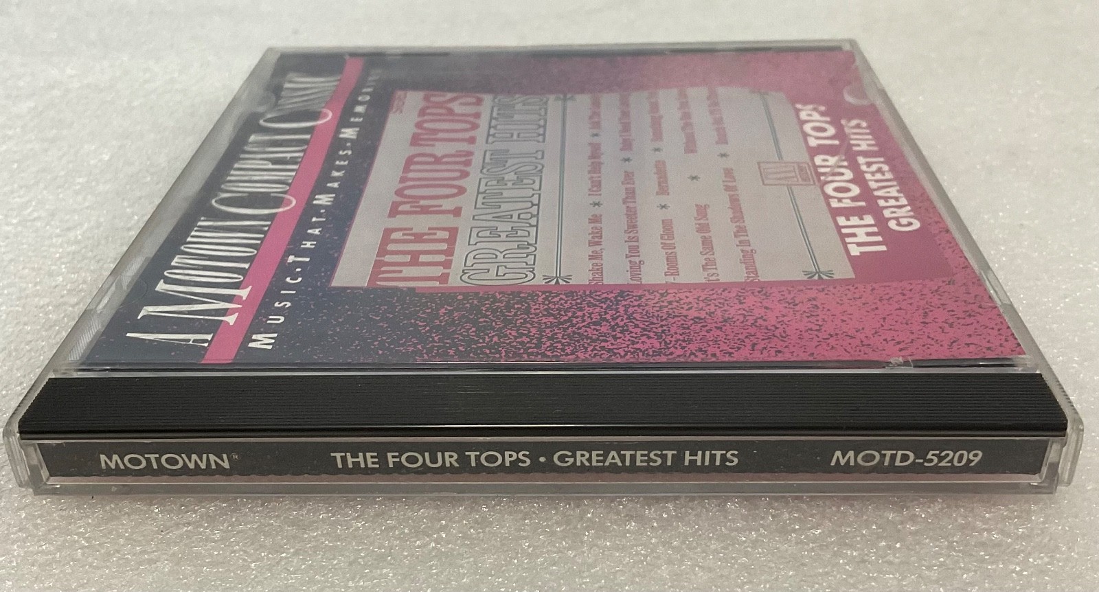 The Four Tops Greatest Hits CD Motown Compact Classic MOTD-5209 - Image 3