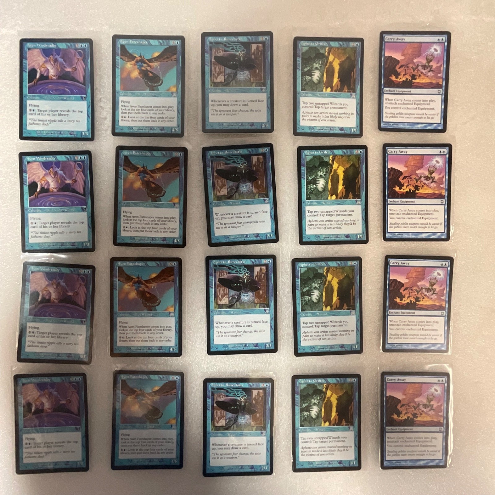Magic the Gathering MTG Lot of 20 Blue ODY/ONS/SCG/DST - Image 1