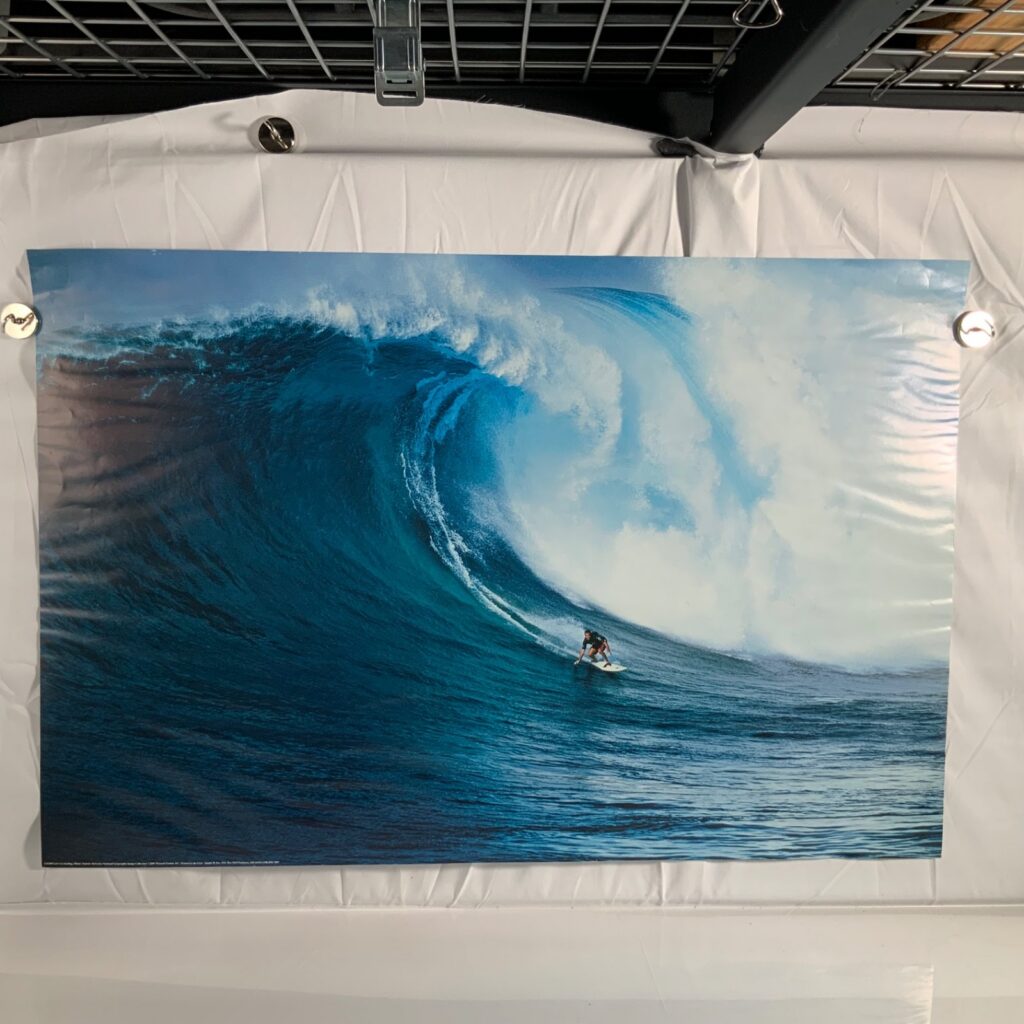 2005 Let's Go Surfing Patrick McFeeley National Geographic Poster 24 x 36 in - Image 1