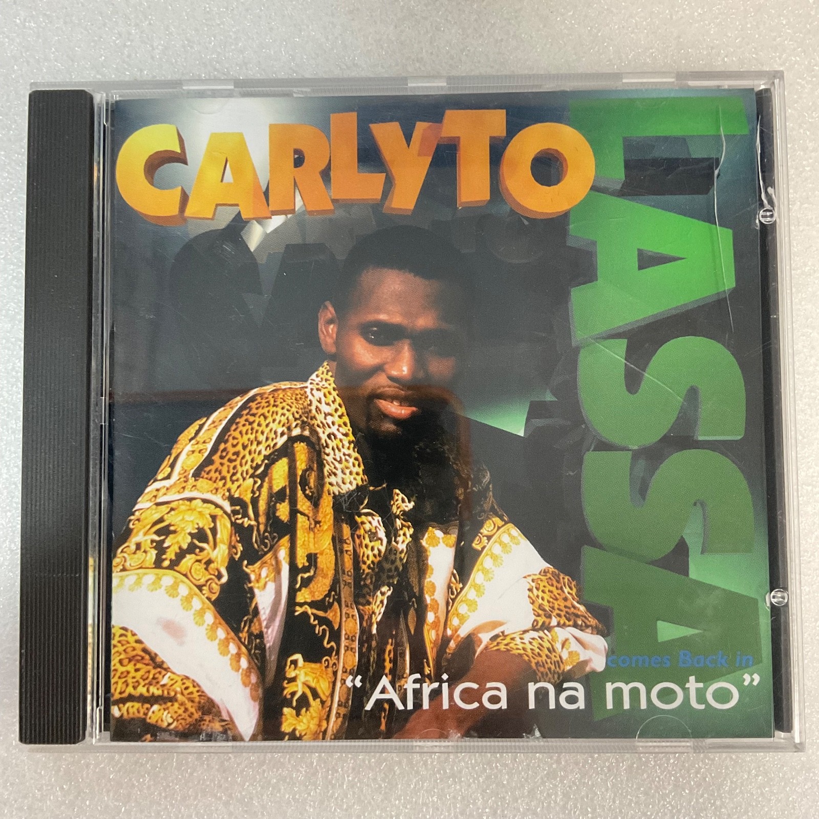 Carlyto Lassa Africa na Moto Music CD Blue Silver 50 480-2 World Album - Image 1