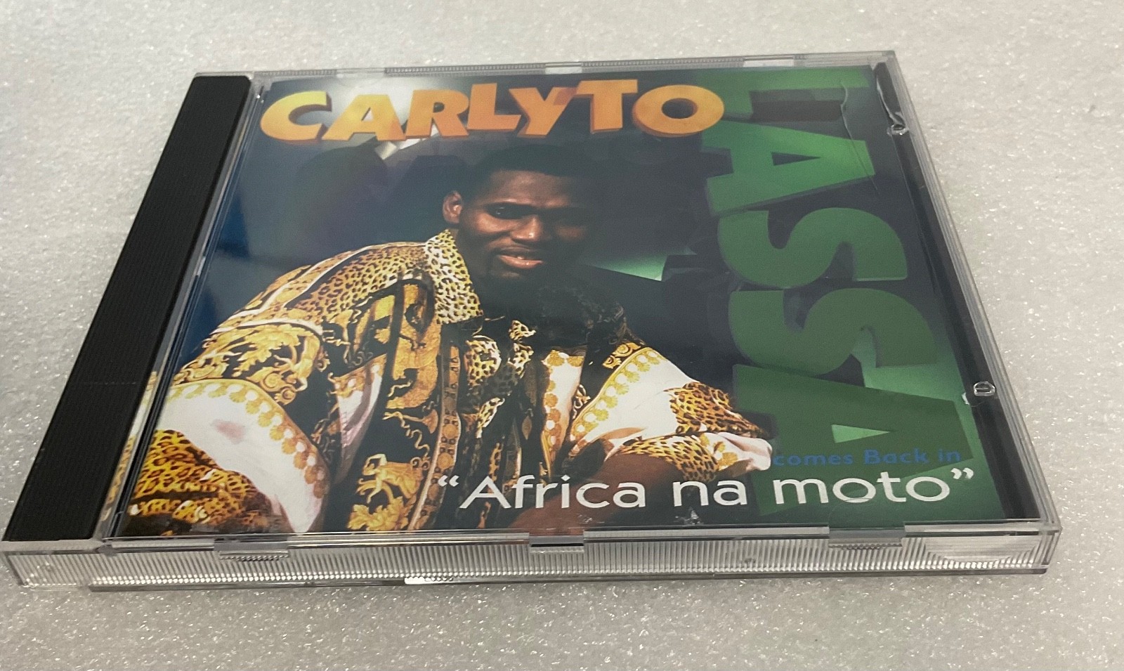 Carlyto Lassa Africa na Moto Music CD Blue Silver 50 480-2 World Album - Image 4
