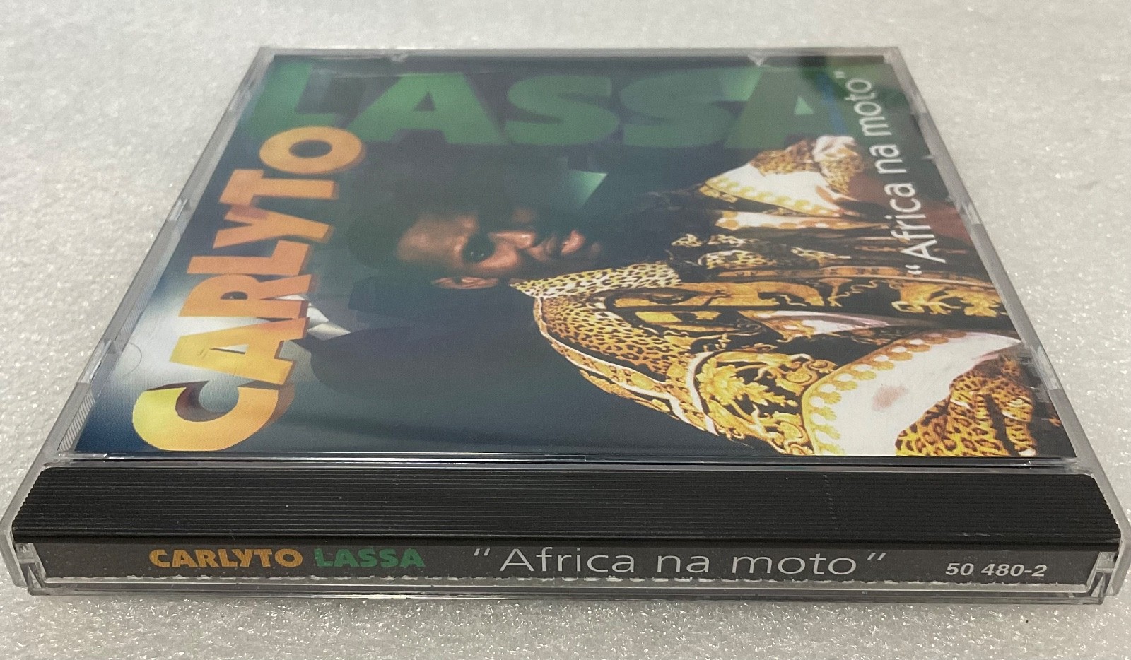 Carlyto Lassa Africa na Moto Music CD Blue Silver 50 480-2 World Album - Image 3