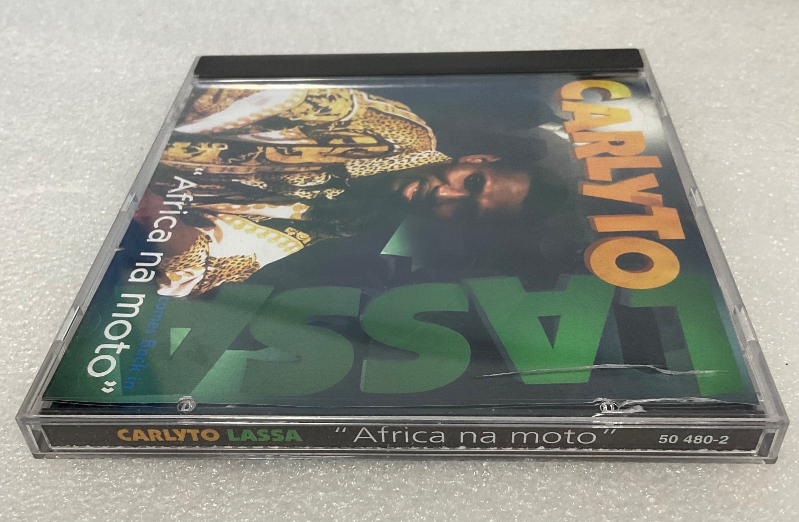 Carlyto Lassa Africa na Moto Music CD Blue Silver 50 480-2 World Album - Image 5