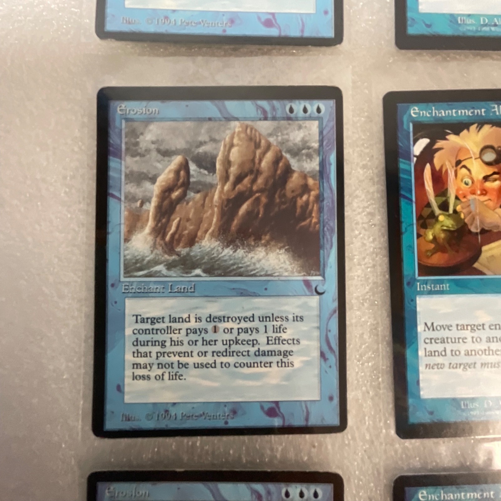 MTG Lot of 20 Blue Cards Mixed The Dark / Urza’s Saga / Darksteel - Image 3