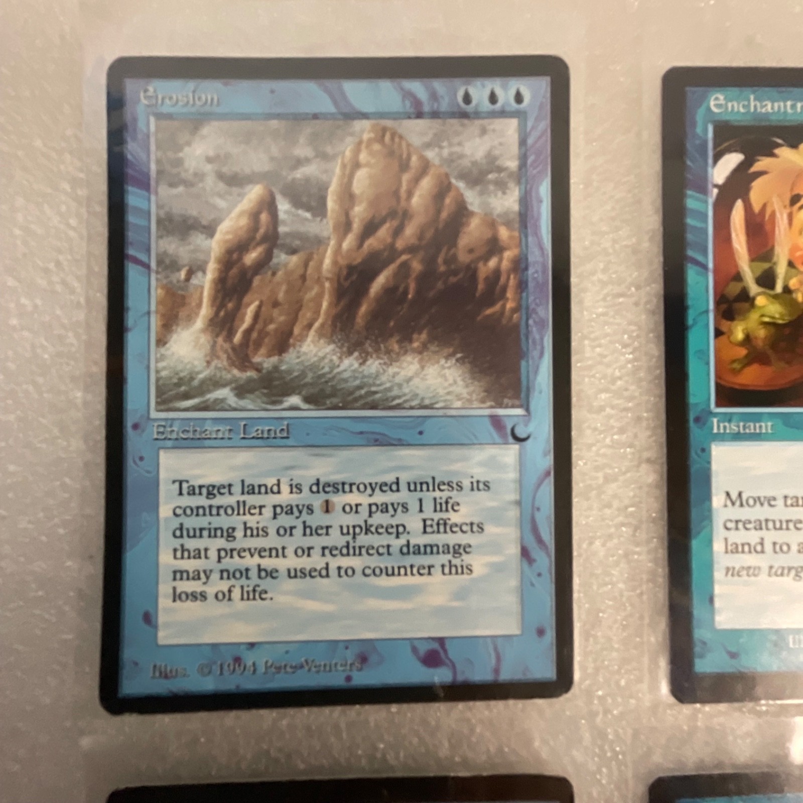 MTG Lot of 20 Blue Cards Mixed The Dark / Urza’s Saga / Darksteel - Image 2