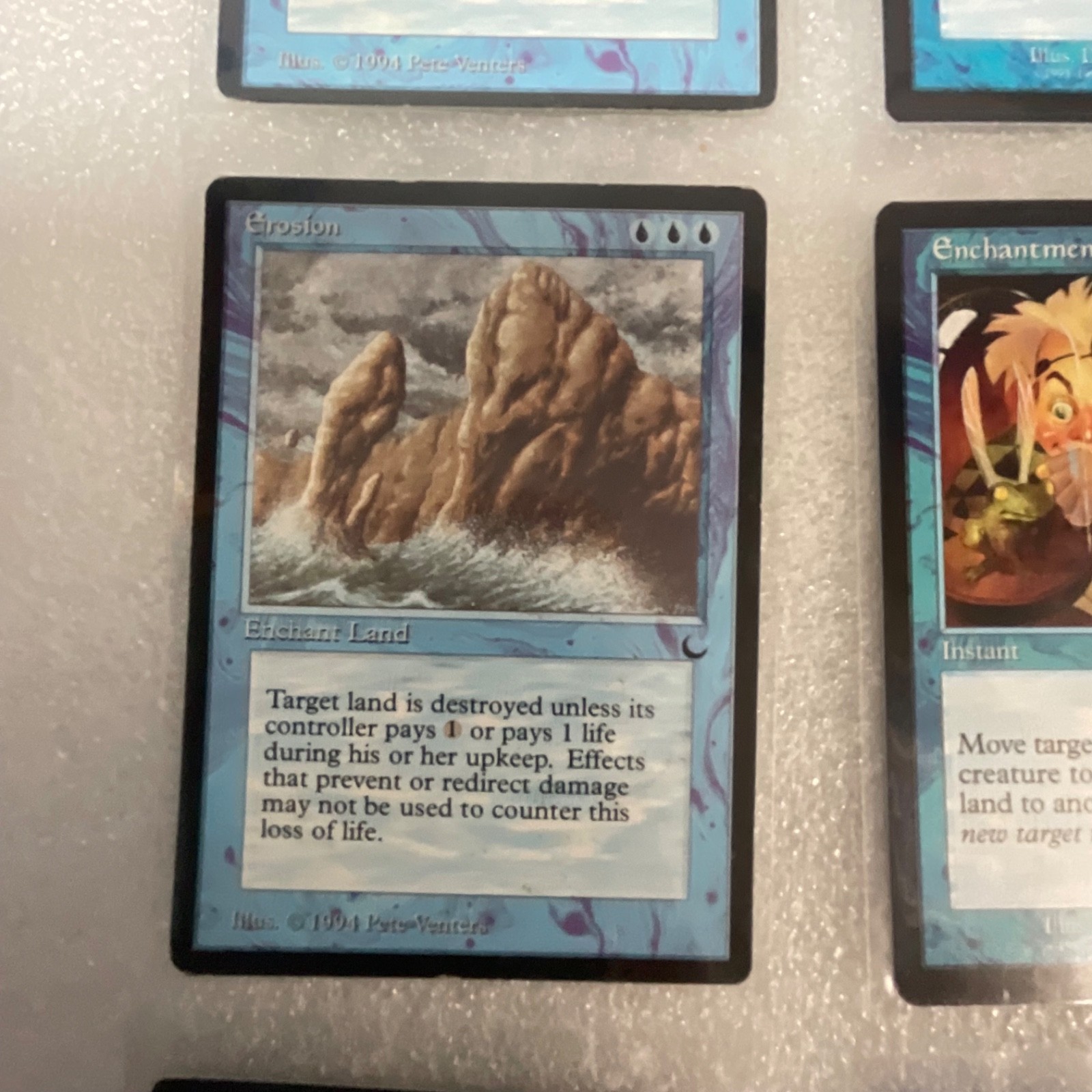 MTG Lot of 20 Blue Cards Mixed The Dark / Urza’s Saga / Darksteel - Image 4