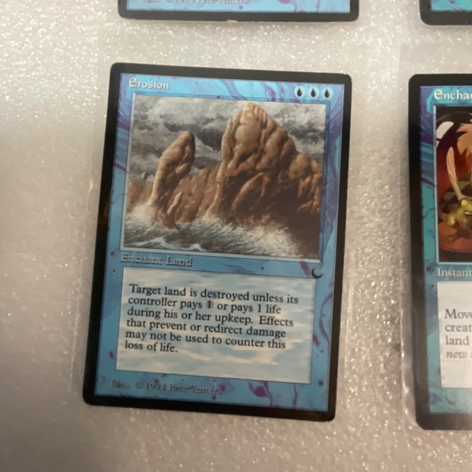 MTG Lot of 20 Blue Cards Mixed The Dark / Urza’s Saga / Darksteel - Image 5