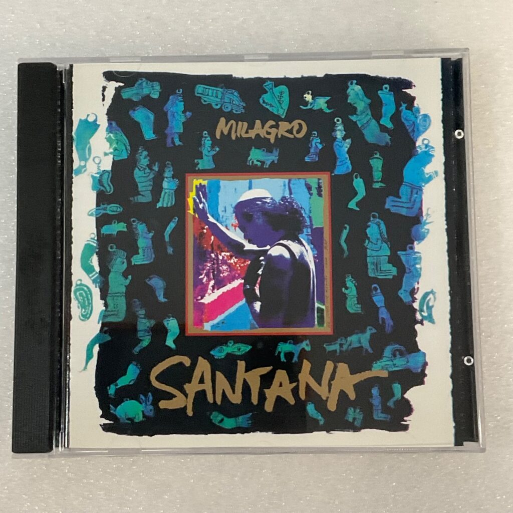 Santana Milagro CD Album 1992 Rock Latin Fusion Music - Image 1