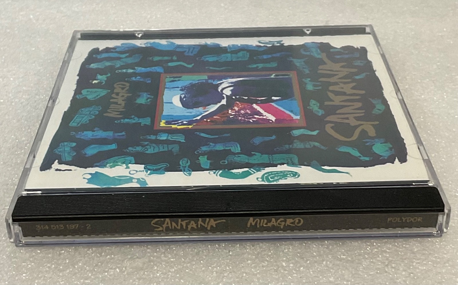 Santana Milagro CD Album 1992 Rock Latin Fusion Music - Image 3