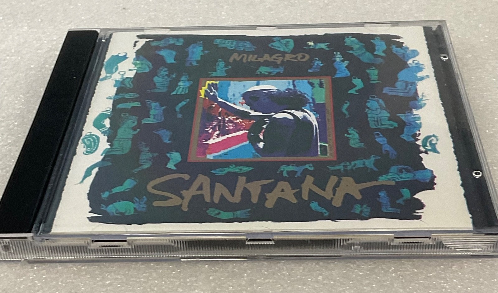 Santana Milagro CD Album 1992 Rock Latin Fusion Music - Image 4
