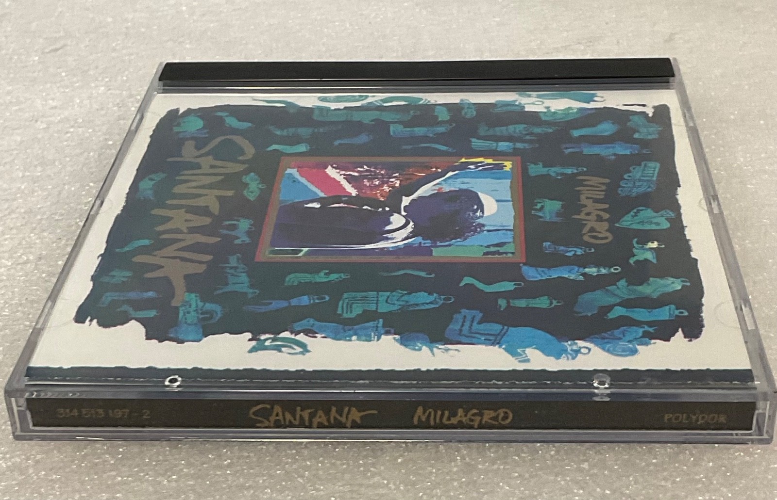 Santana Milagro CD Album 1992 Rock Latin Fusion Music - Image 5