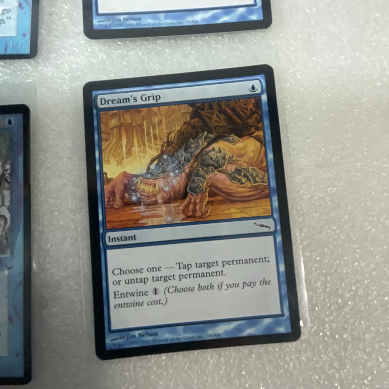 MTG Lot of 20 Blue Cards Mixed The Dark / Urza’s Saga / Darksteel - Image 21