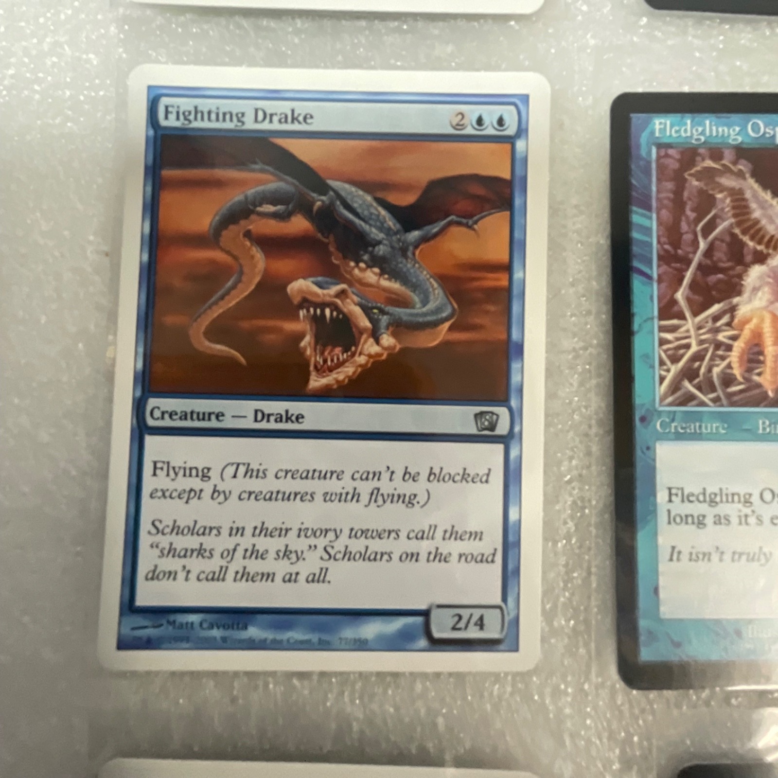 MTG Lot of 20 Blue Mixed Sets 8ED Urza’s Saga Revised Dark - Image 4