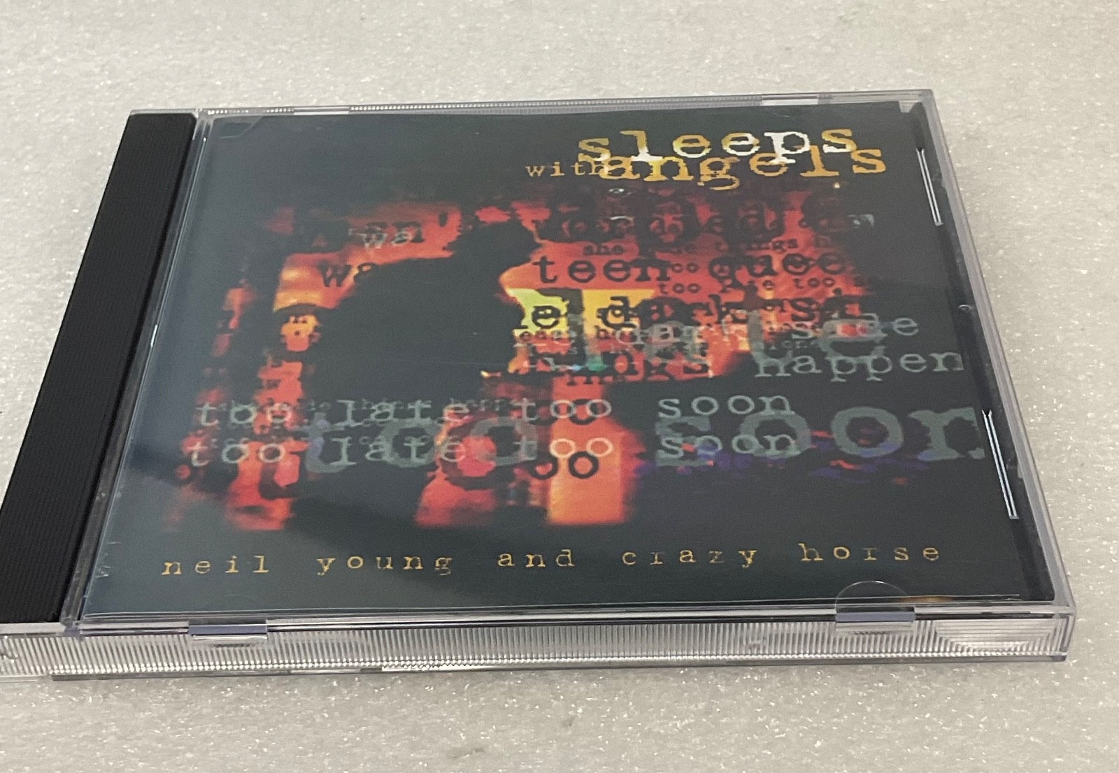 Neil Young & Crazy Horse Sleeps With Angels CD 1994 Reprise Records - Image 4