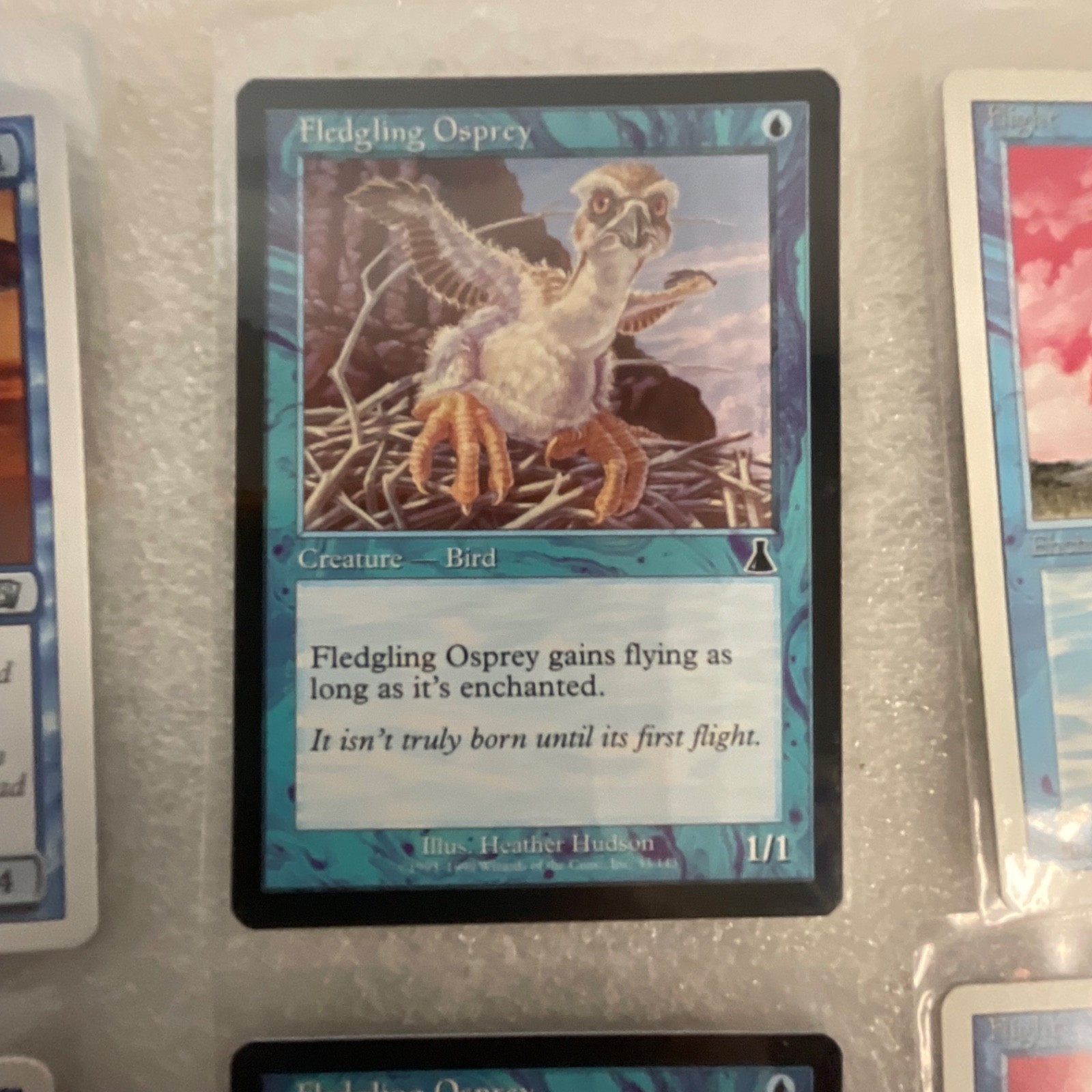MTG Lot of 20 Blue Mixed Sets 8ED Urza’s Saga Revised Dark - Image 9