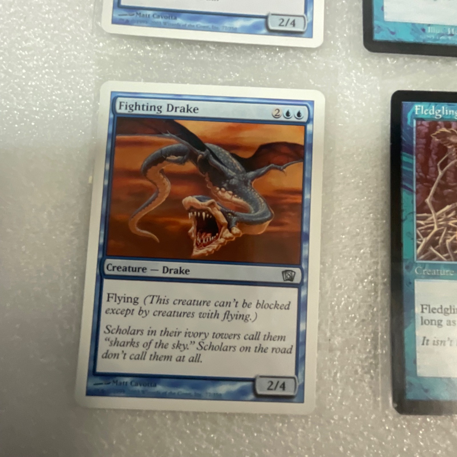 MTG Lot of 20 Blue Mixed Sets 8ED Urza’s Saga Revised Dark - Image 5