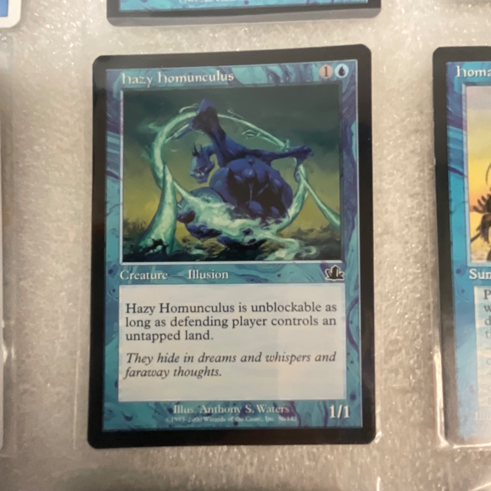 MTG Lot of 20 Blue Mixed Sets Giant Shark Hibernation Homarid - Image 12