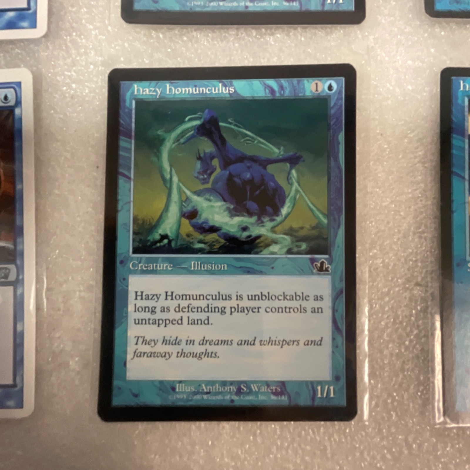 MTG Lot of 20 Blue Mixed Sets Giant Shark Hibernation Homarid - Image 13