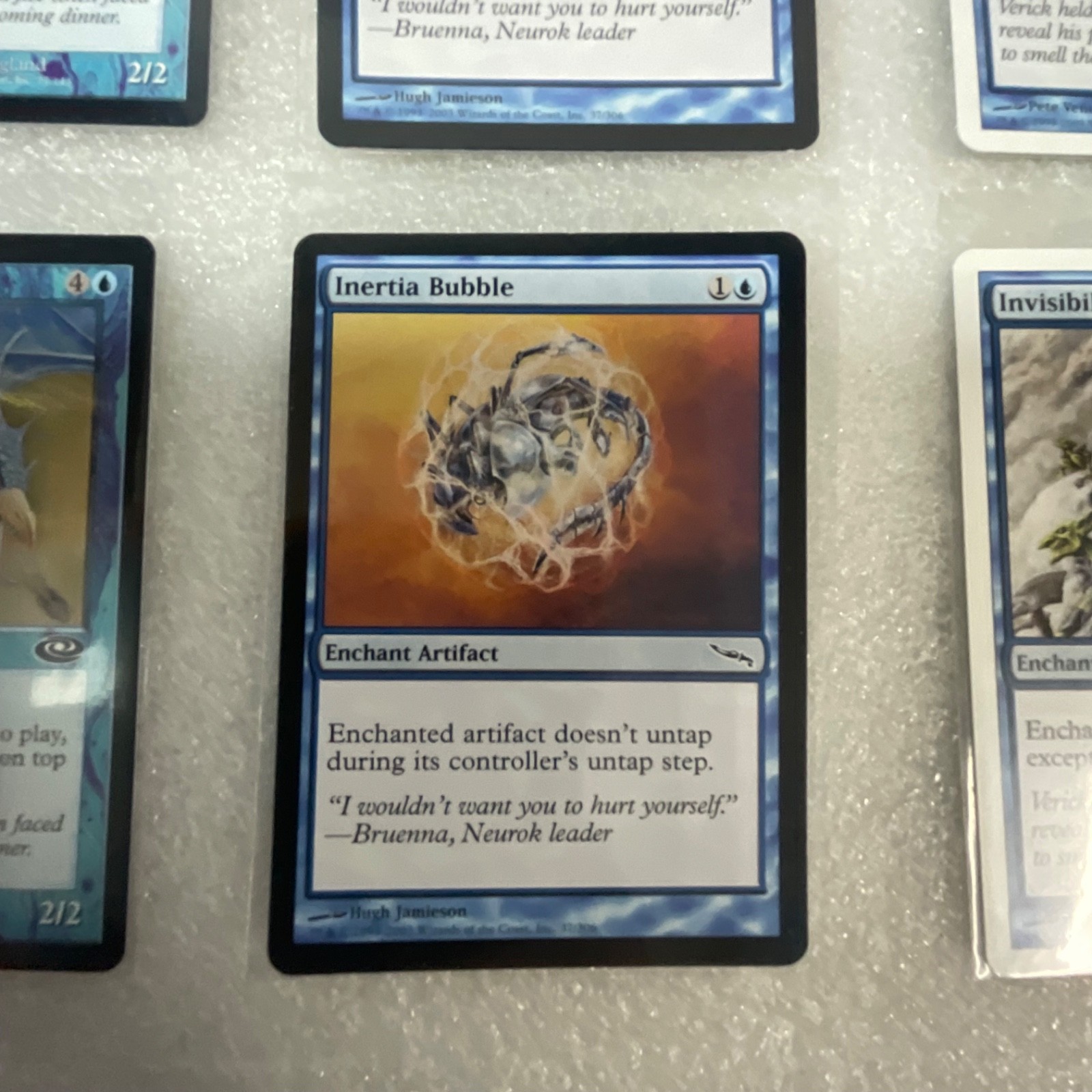 MTG Lot of 20 Blue Mixed Mirrodin Planeshift Onslaught 8ED - Image 13