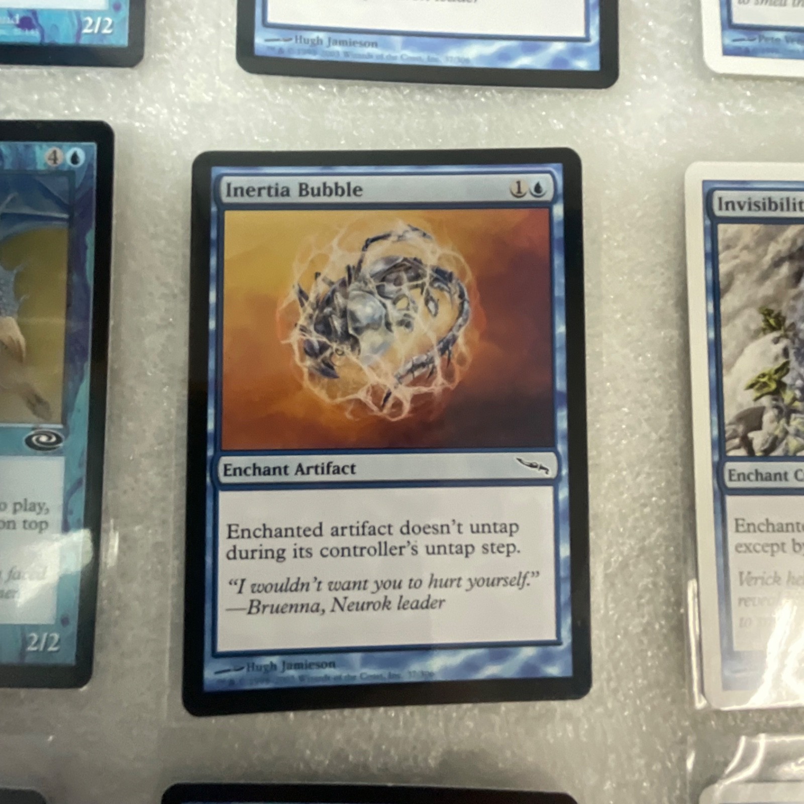 MTG Lot of 20 Blue Mixed Mirrodin Planeshift Onslaught 8ED - Image 12