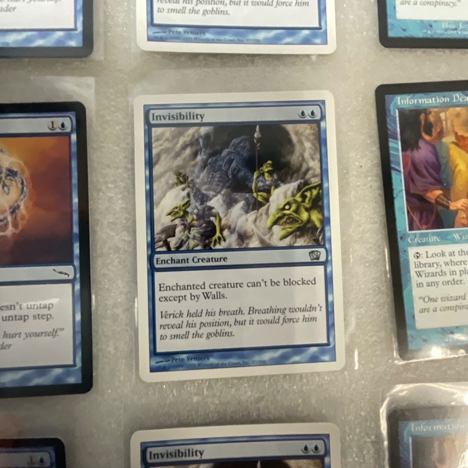 MTG Lot of 20 Blue Mixed Mirrodin Planeshift Onslaught 8ED - Image 16