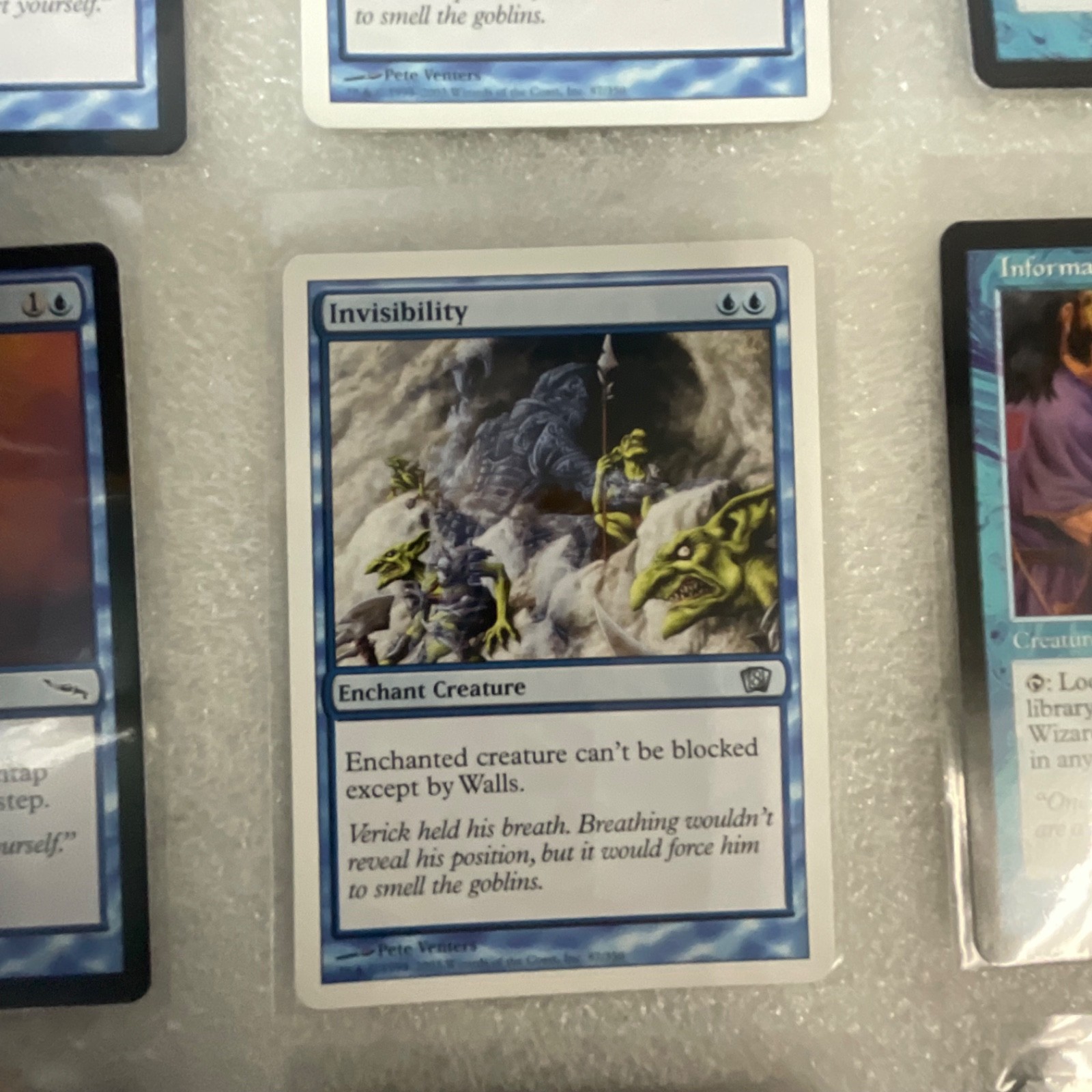MTG Lot of 20 Blue Mixed Mirrodin Planeshift Onslaught 8ED - Image 15