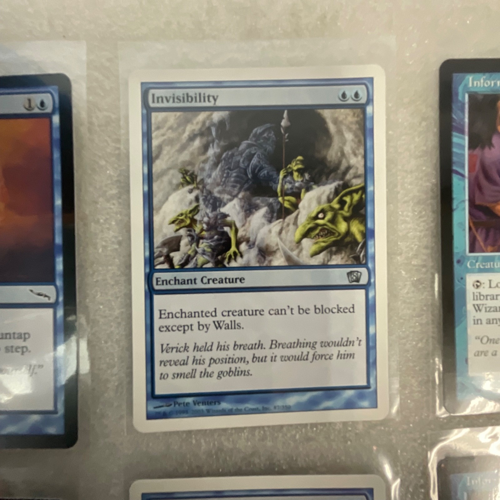 MTG Lot of 20 Blue Mixed Mirrodin Planeshift Onslaught 8ED - Image 17
