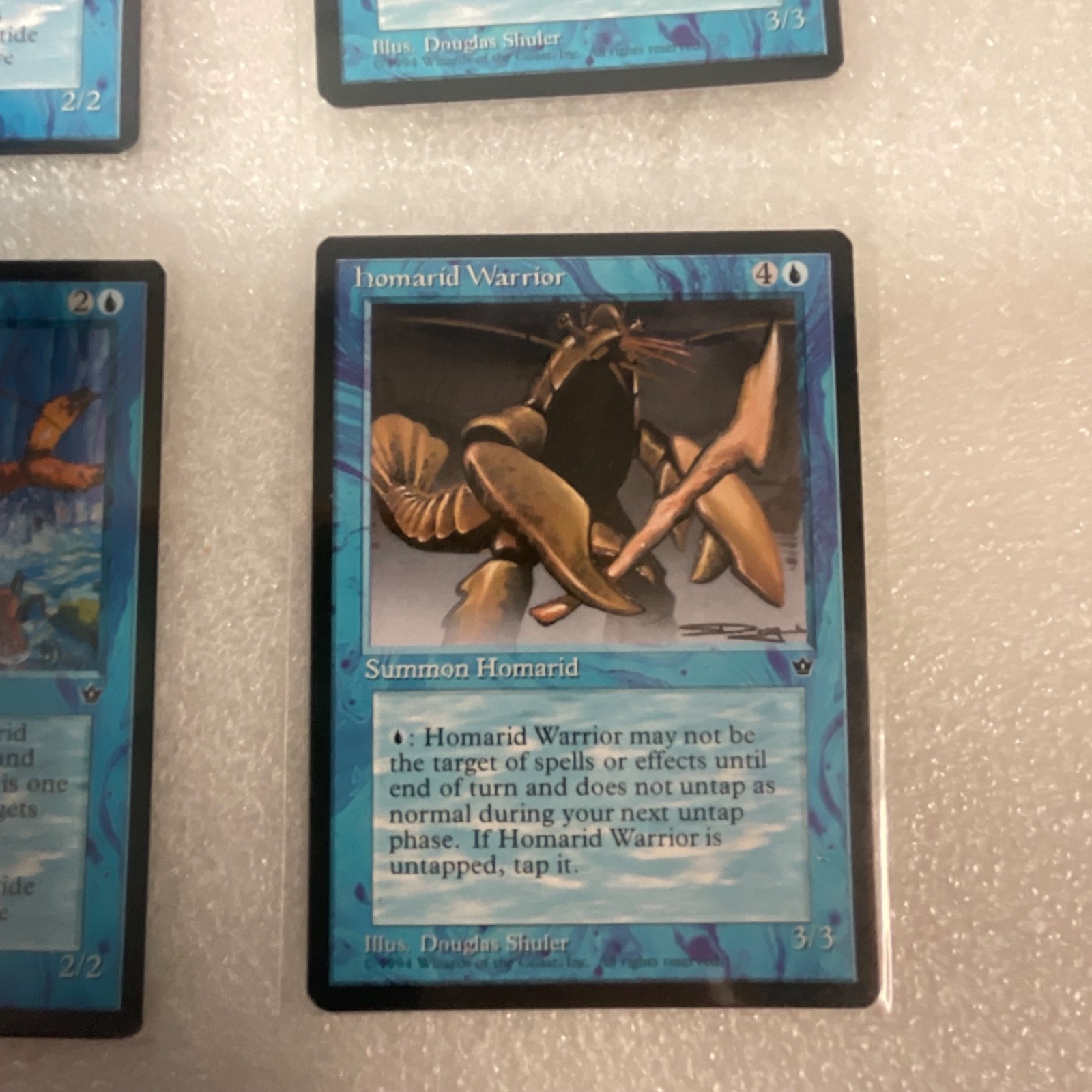 MTG Lot of 20 Blue Mixed Sets Giant Shark Hibernation Homarid - Image 21