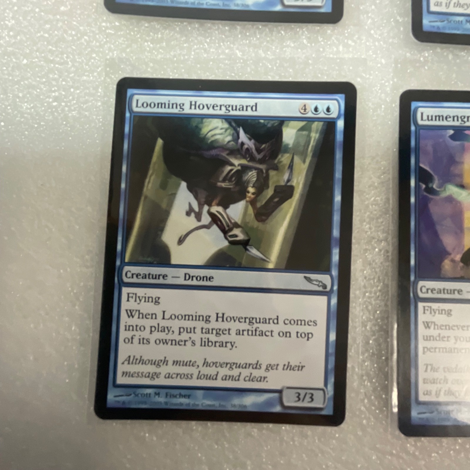 MTG Lot of 20 Mixed Sets Mirrodin & M13 Blue White Green Cards - Image 5