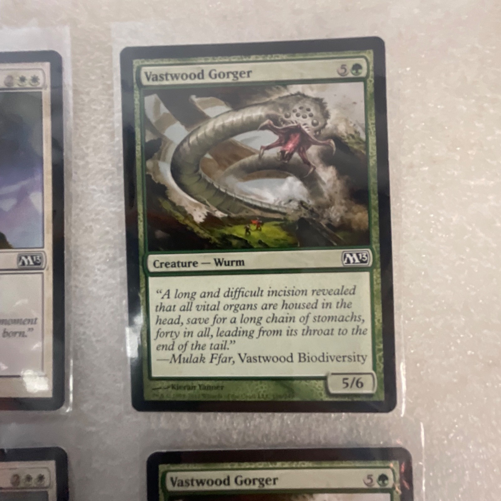 MTG Lot of 20 Mixed Sets Mirrodin & M13 Blue White Green Cards - Image 18
