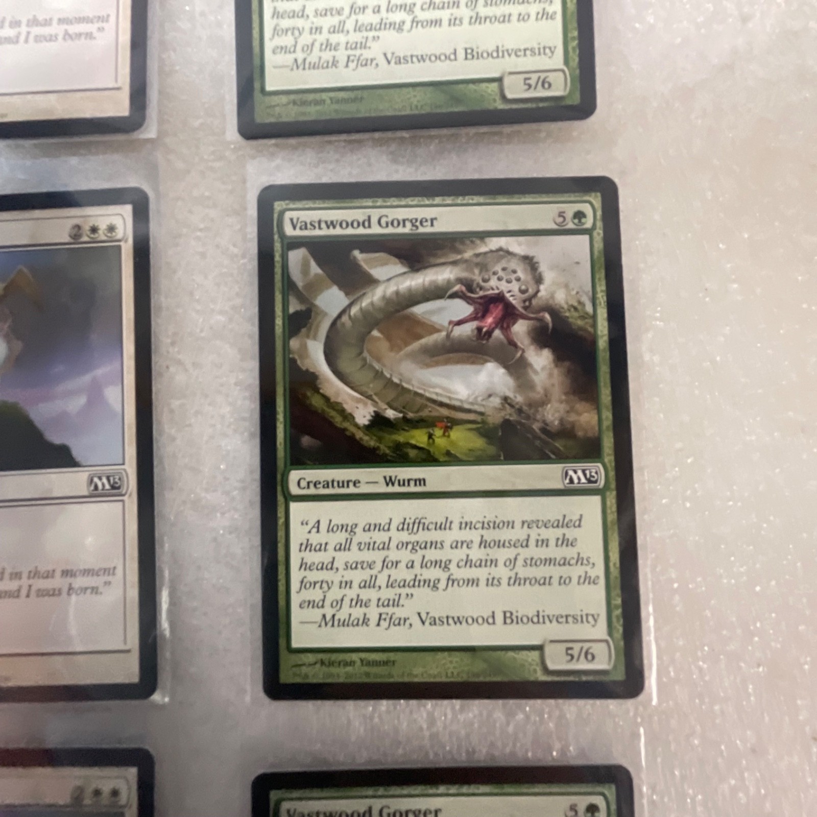 MTG Lot of 20 Mixed Sets Mirrodin & M13 Blue White Green Cards - Image 19