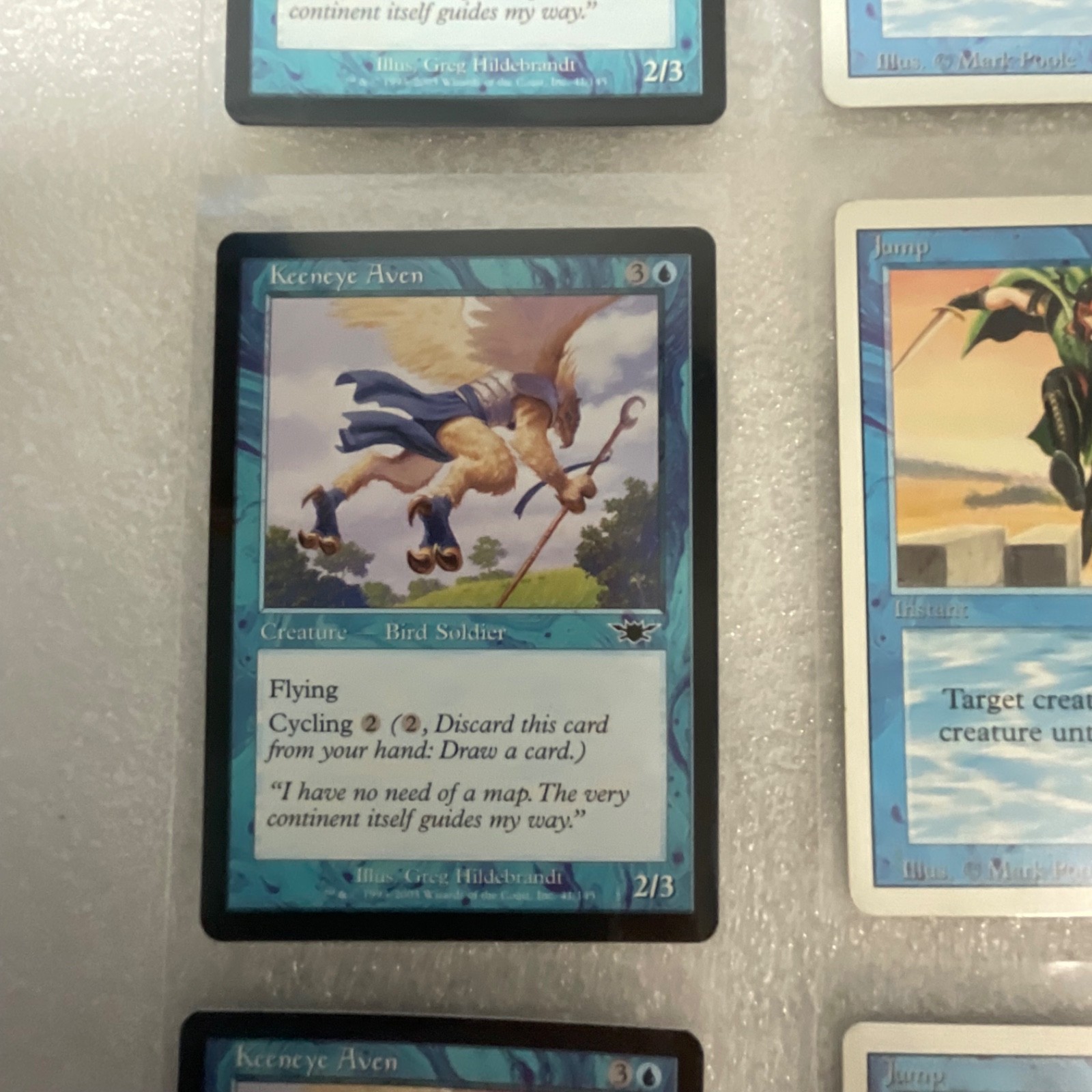 MTG Lot of 20 Blue Mixed Sets Revised Onslaught Mirrodin - Image 3