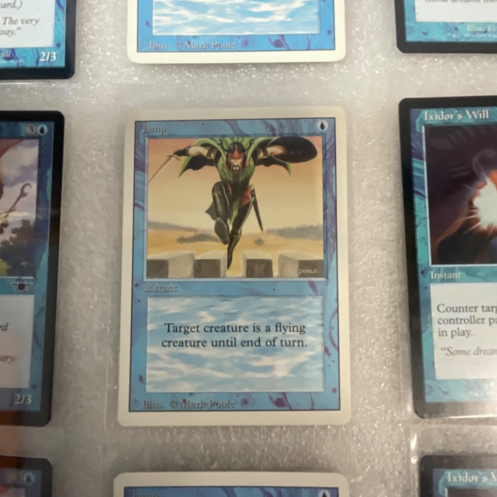 MTG Lot of 20 Blue Mixed Sets Revised Onslaught Mirrodin - Image 7