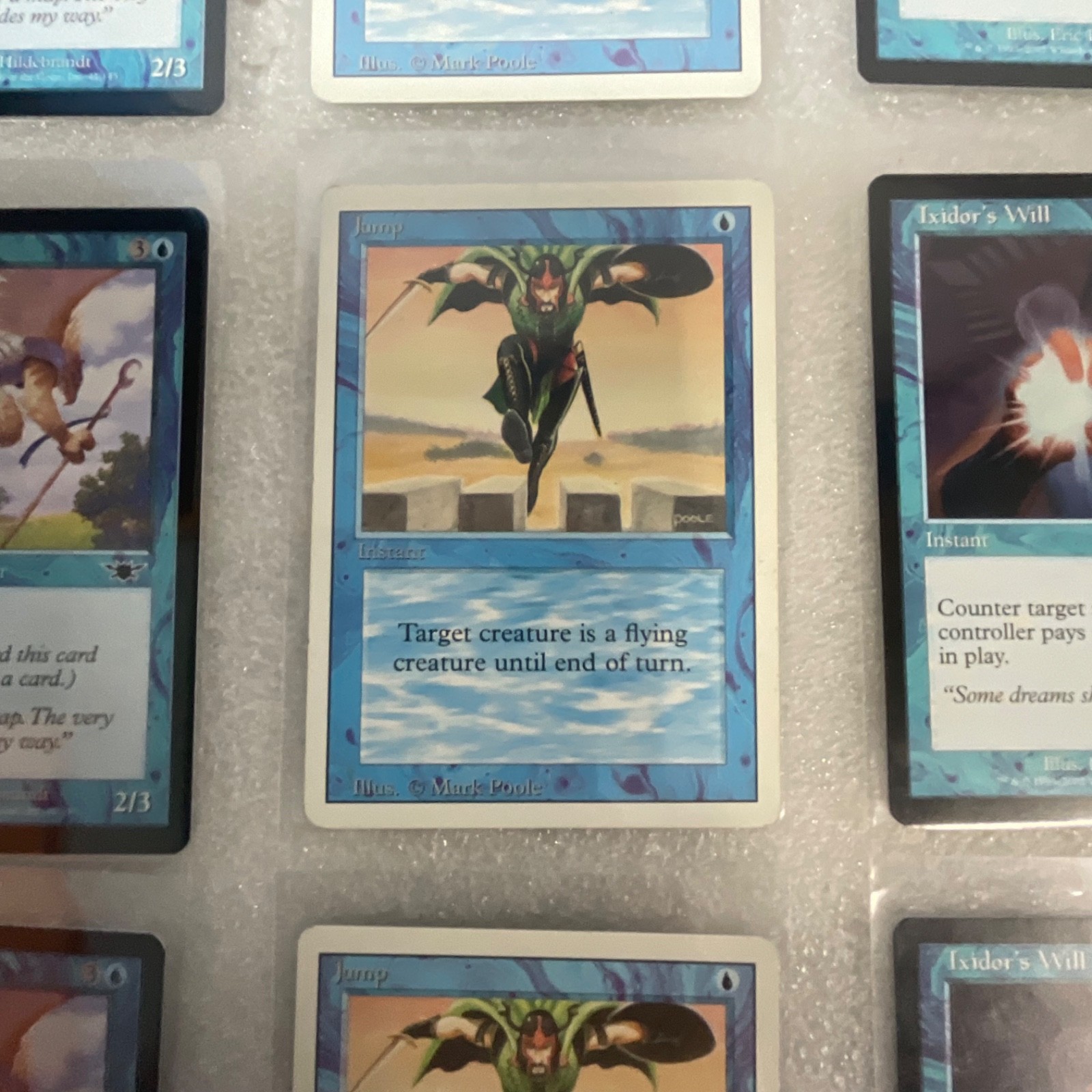 MTG Lot of 20 Blue Mixed Sets Revised Onslaught Mirrodin - Image 8