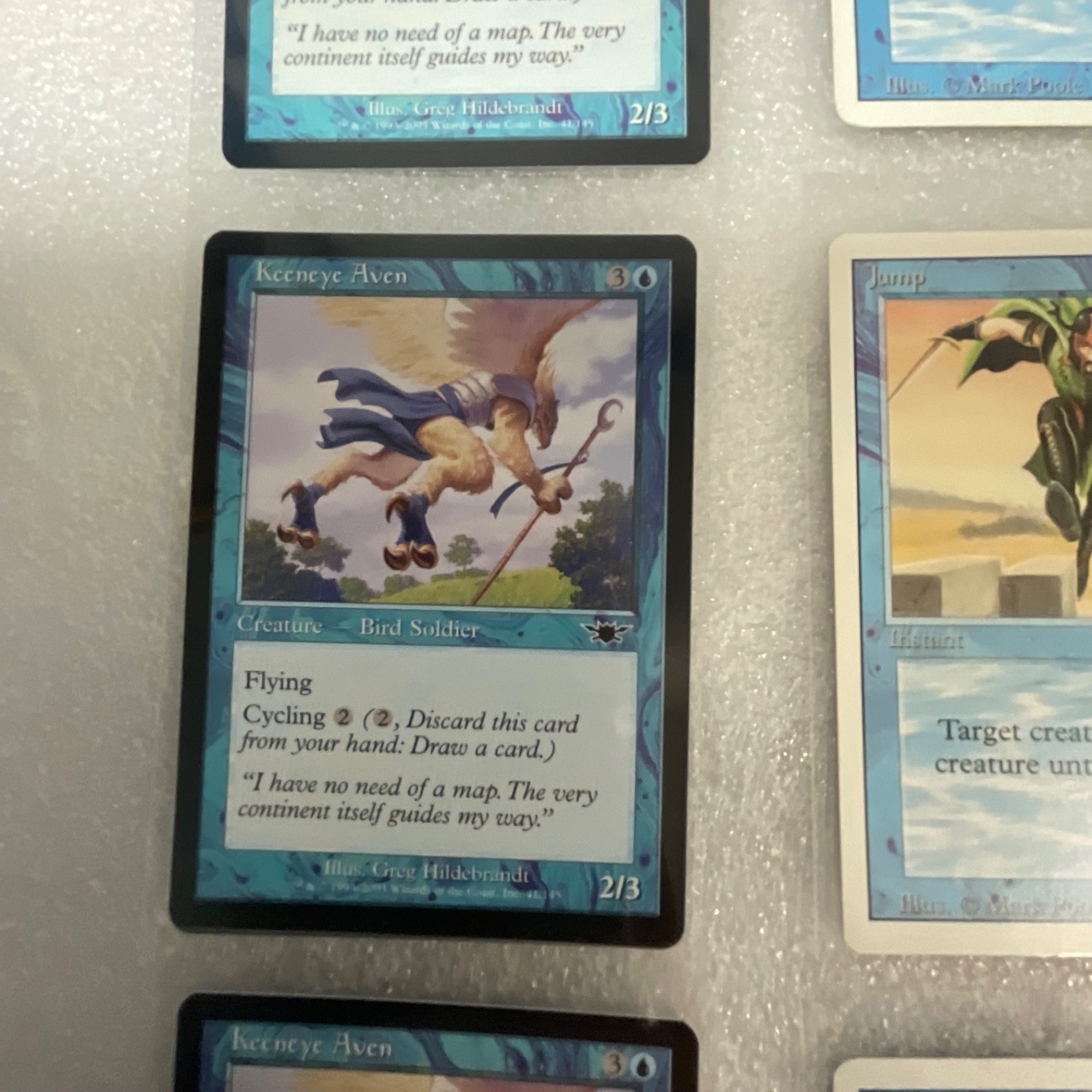 MTG Lot of 20 Blue Mixed Sets Revised Onslaught Mirrodin - Image 4