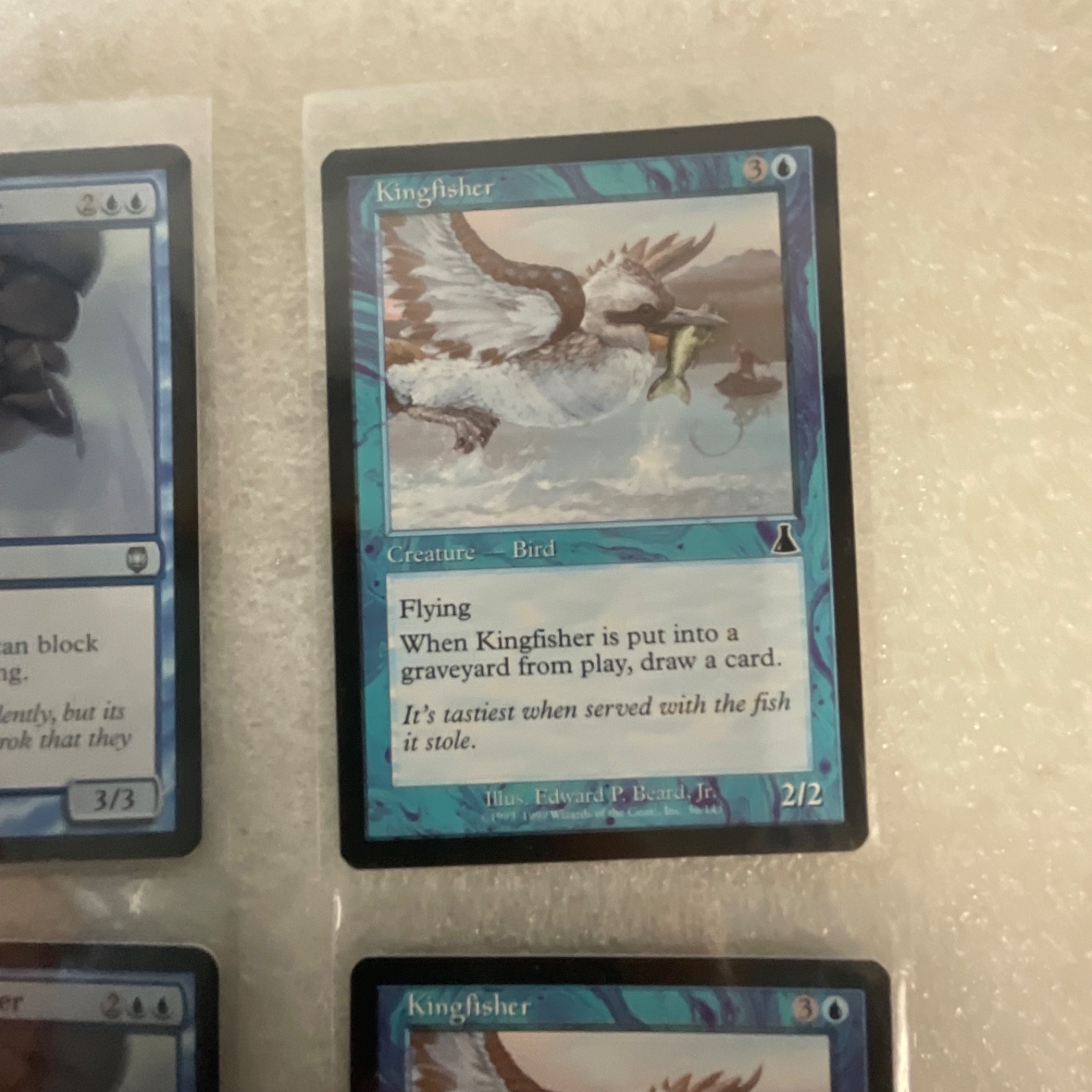 MTG Lot of 20 Blue Mixed Sets Revised Onslaught Mirrodin - Image 18