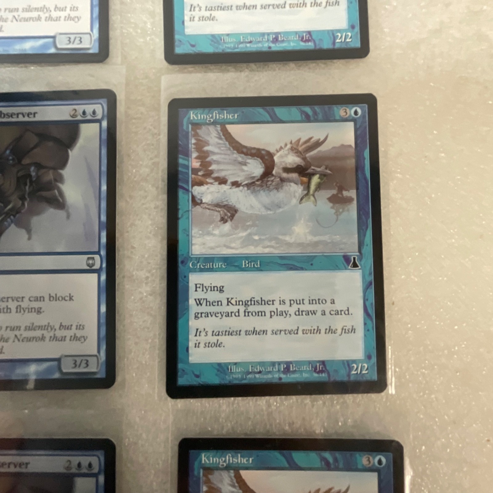 MTG Lot of 20 Blue Mixed Sets Revised Onslaught Mirrodin - Image 19