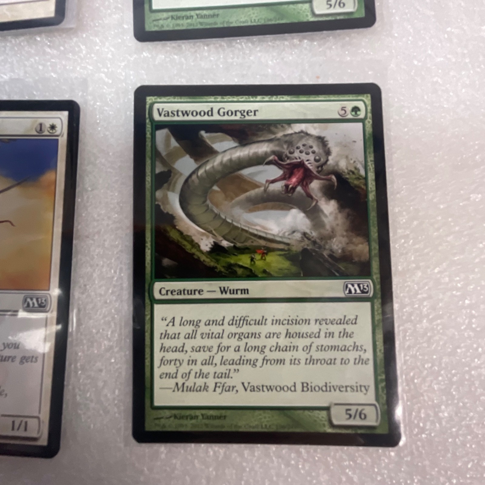 MTG Lot of 20 Mixed Sets Mirrodin & M13 Blue White Green Cards - Image 21