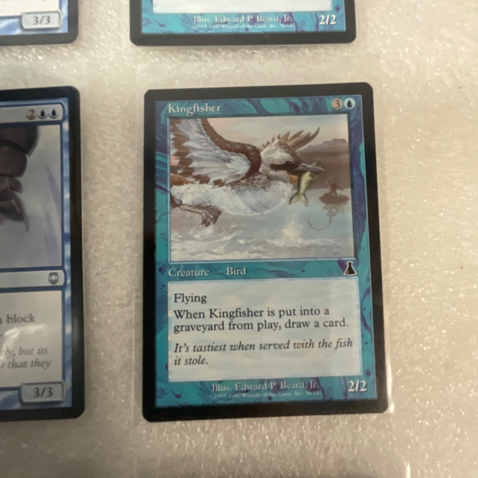MTG Lot of 20 Blue Mixed Sets Revised Onslaught Mirrodin - Image 20