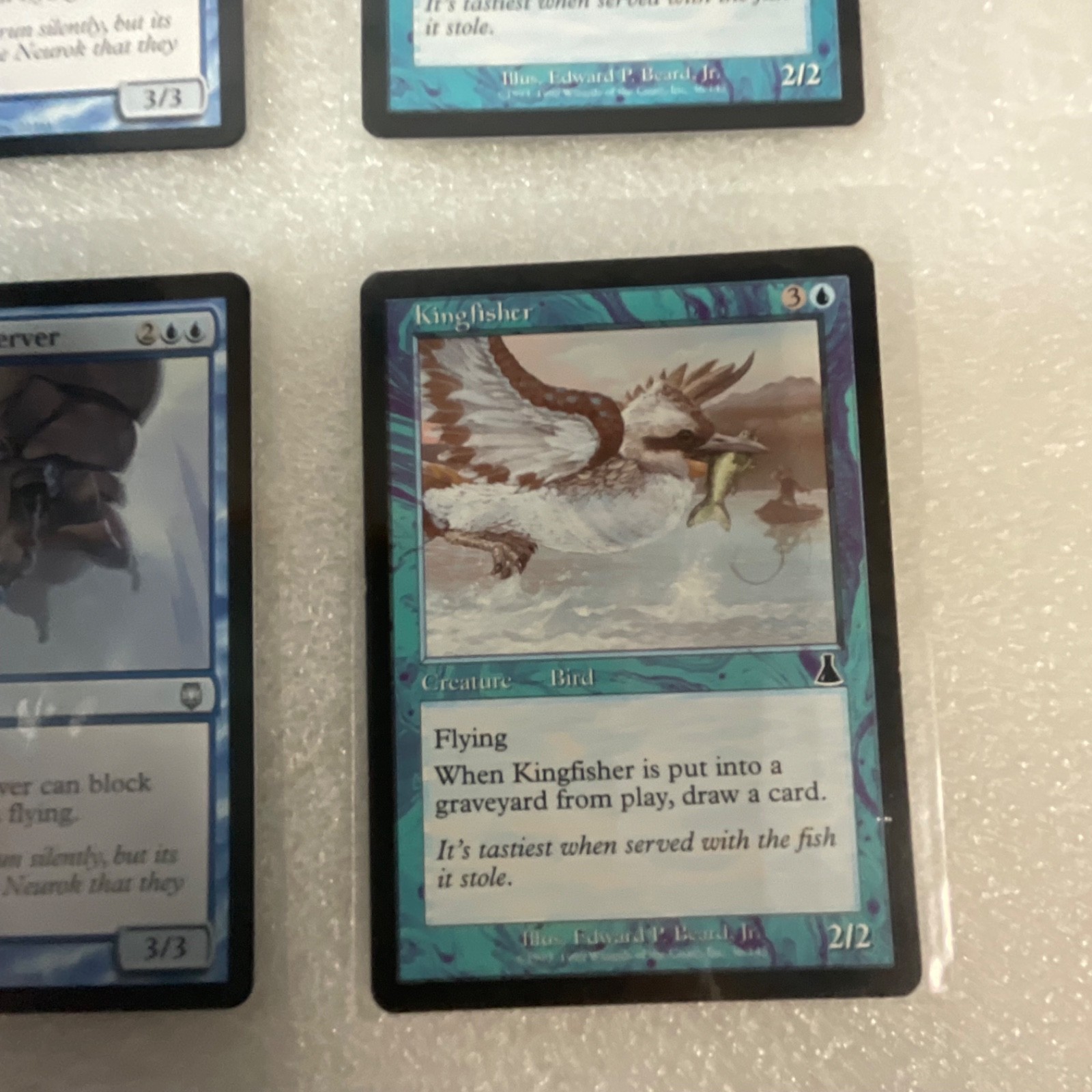 MTG Lot of 20 Blue Mixed Sets Revised Onslaught Mirrodin - Image 21