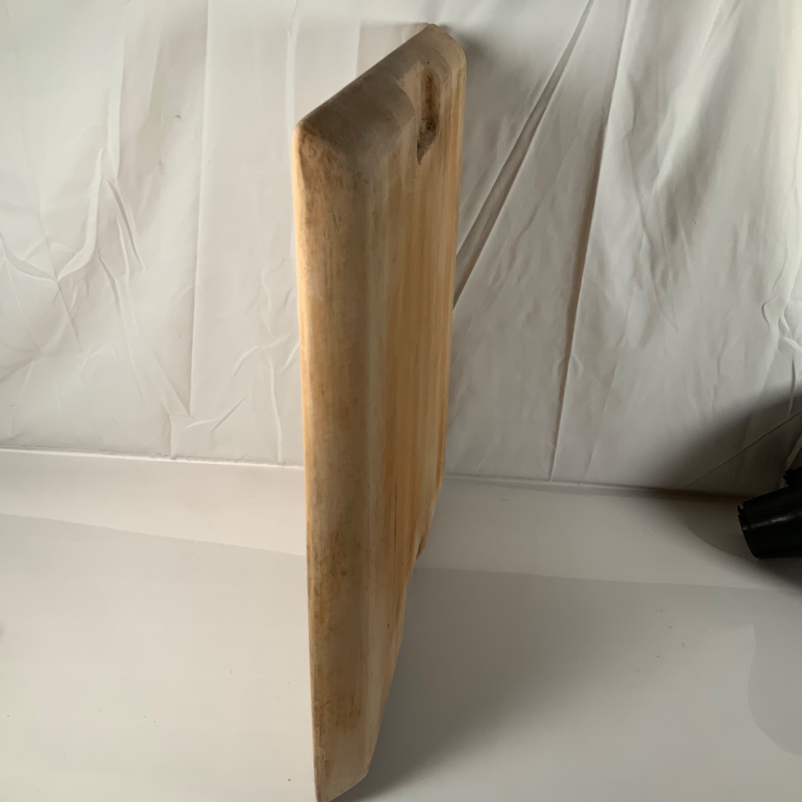 Large Rustic Wood Display Tray Carved S 20 x 18.25 in Heavy Worn Character - Image 8