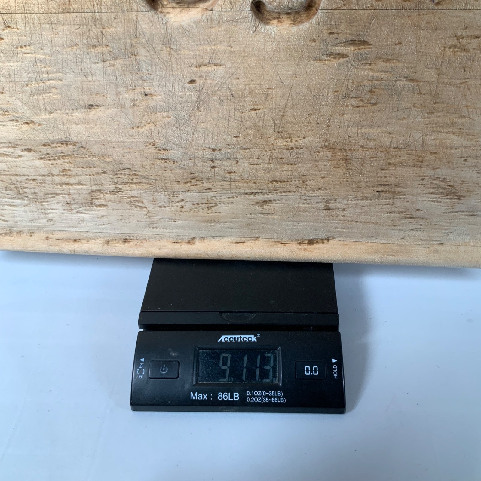 Large Rustic Wood Display Tray Carved S 20 x 18.25 in Heavy Worn Character - Image 17