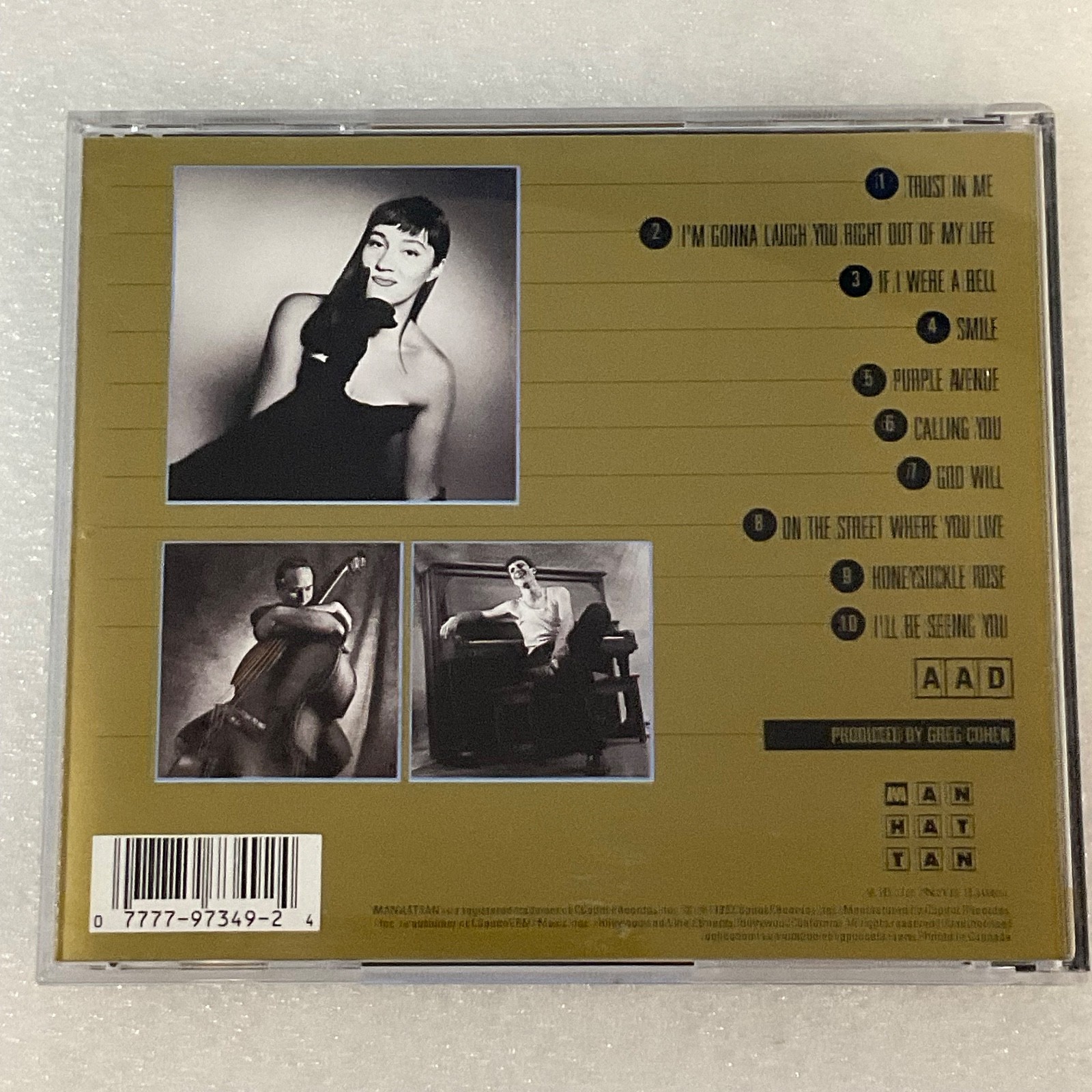 Holly Cole Trio Blame It On My Youth CD Manhattan Records 1992 Jazz Vocals - Image 6