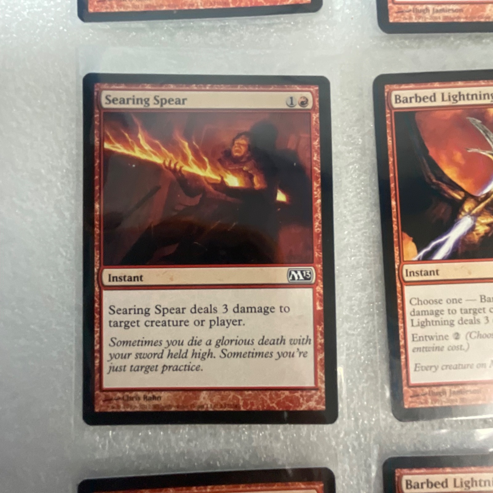MTG Lot of 20 Red Mixed Sets M13 Darksteel Planeshift Dark - Image 3