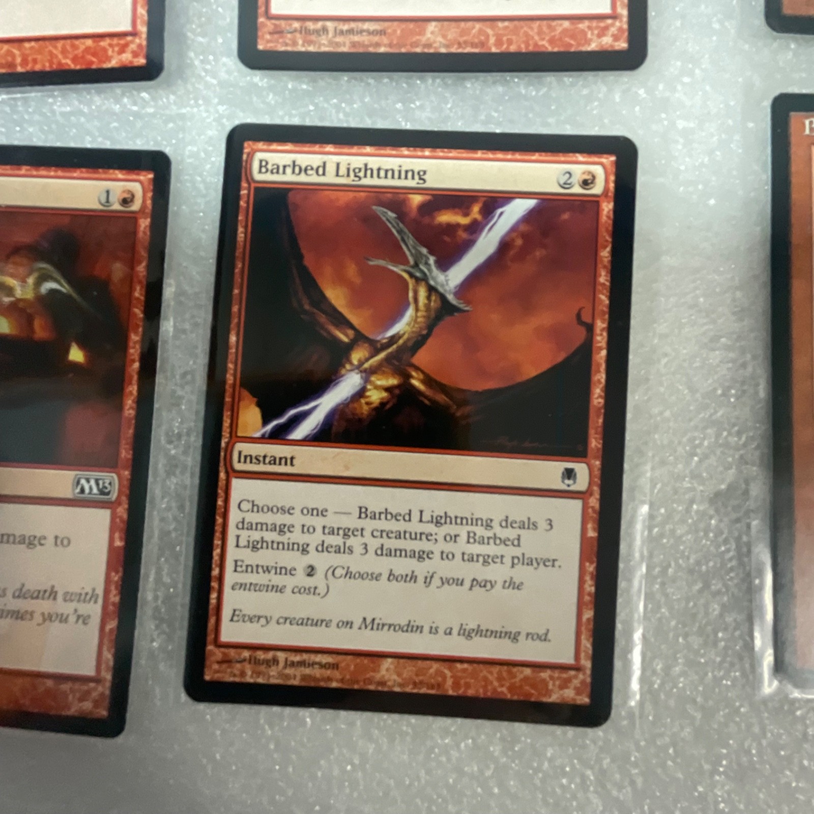 MTG Lot of 20 Red Mixed Sets M13 Darksteel Planeshift Dark - Image 6