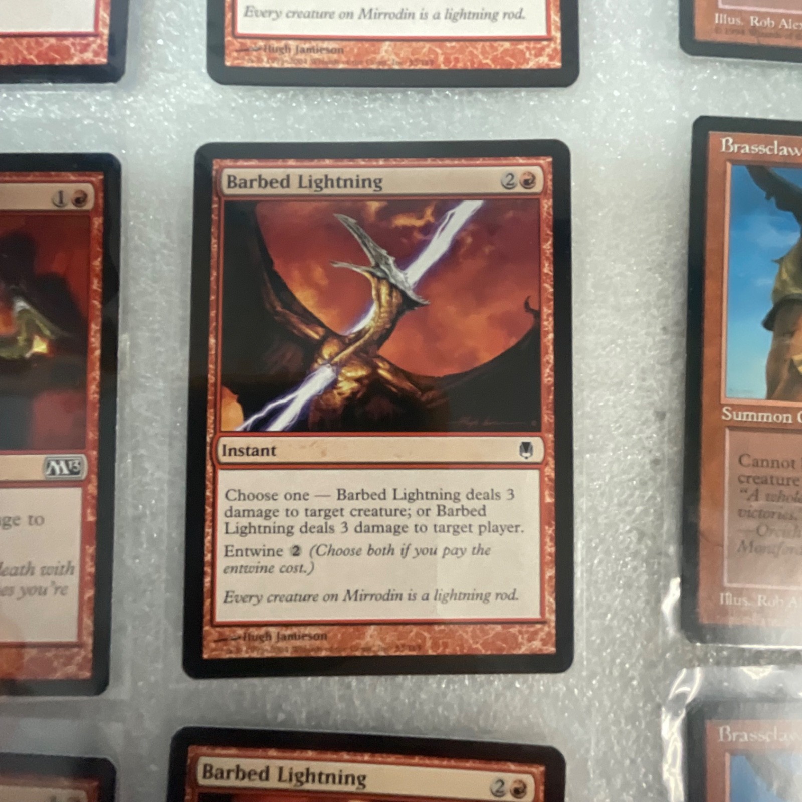 MTG Lot of 20 Red Mixed Sets M13 Darksteel Planeshift Dark - Image 7