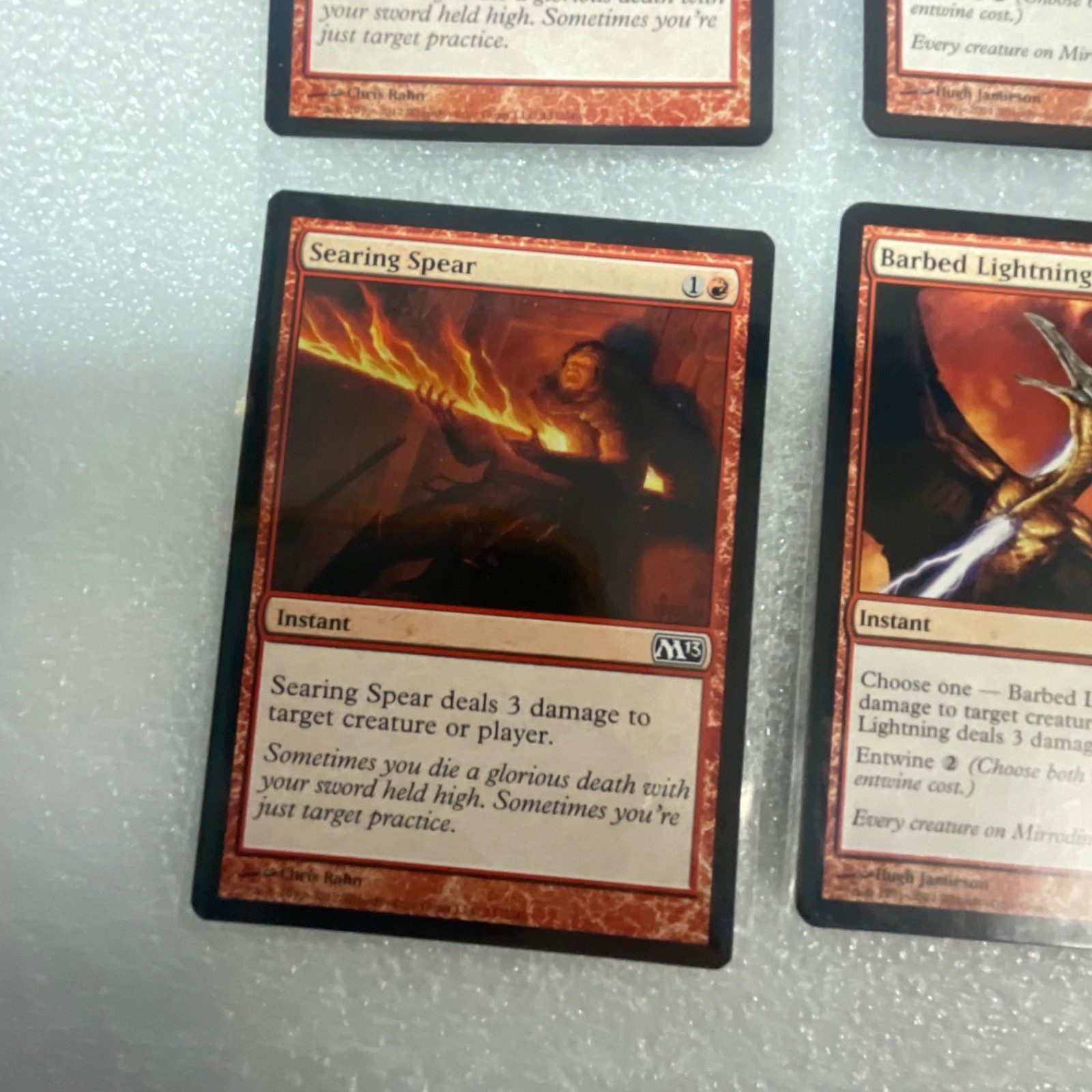 MTG Lot of 20 Red Mixed Sets M13 Darksteel Planeshift Dark - Image 5