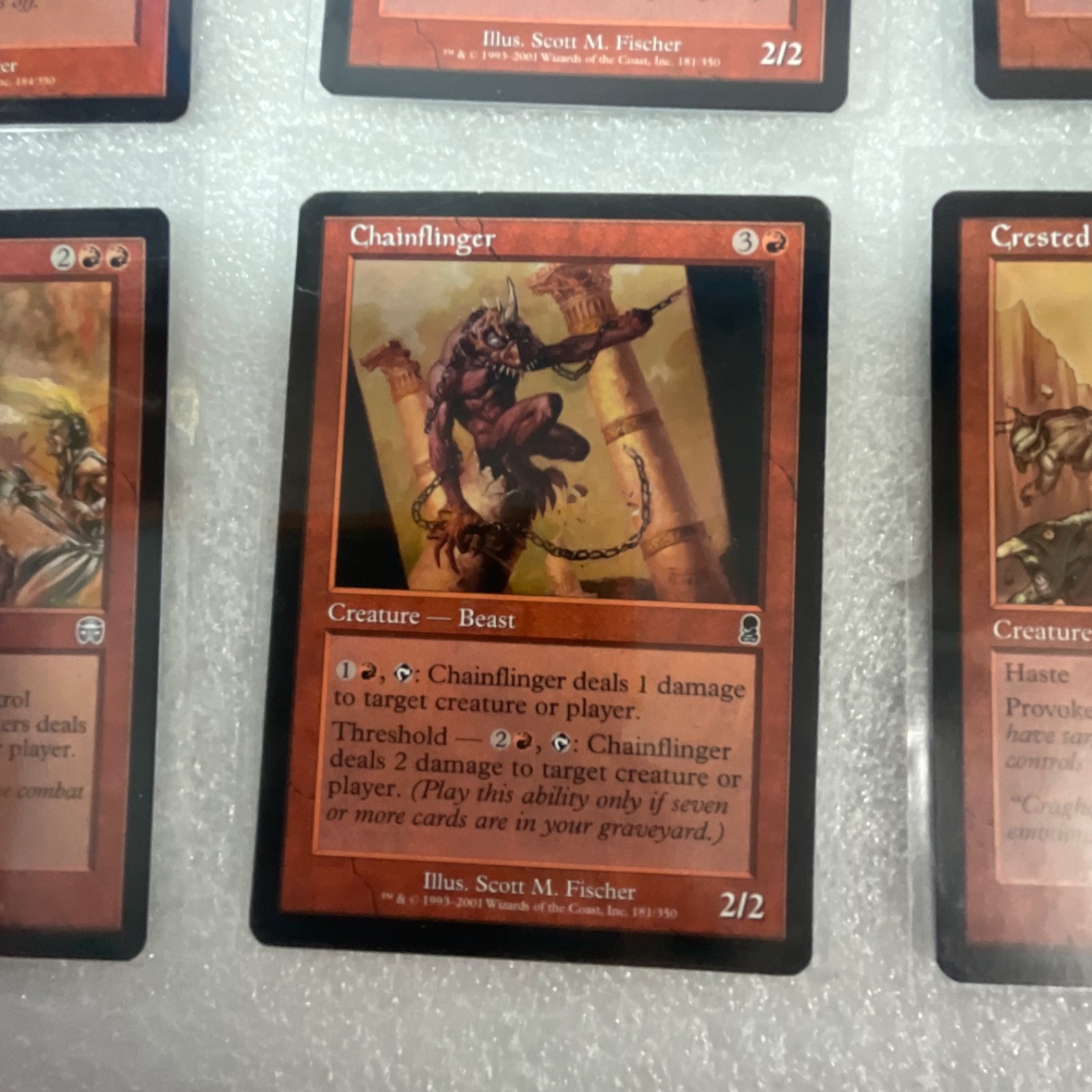 Magic the Gathering MTG Lot of 20 Red Mixed MMQ ODY LGN ONS 8ED - Image 6