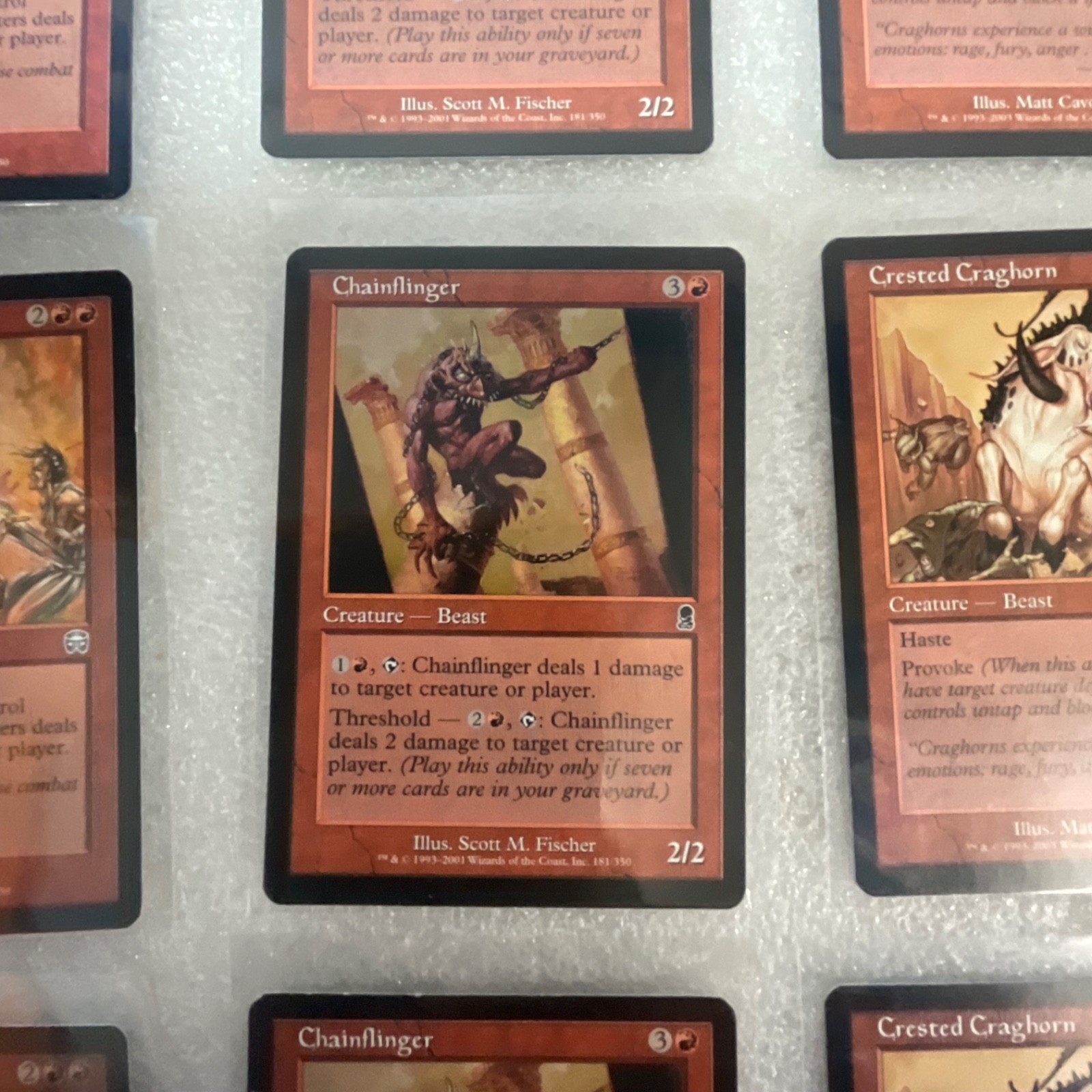 Magic the Gathering MTG Lot of 20 Red Mixed MMQ ODY LGN ONS 8ED - Image 7